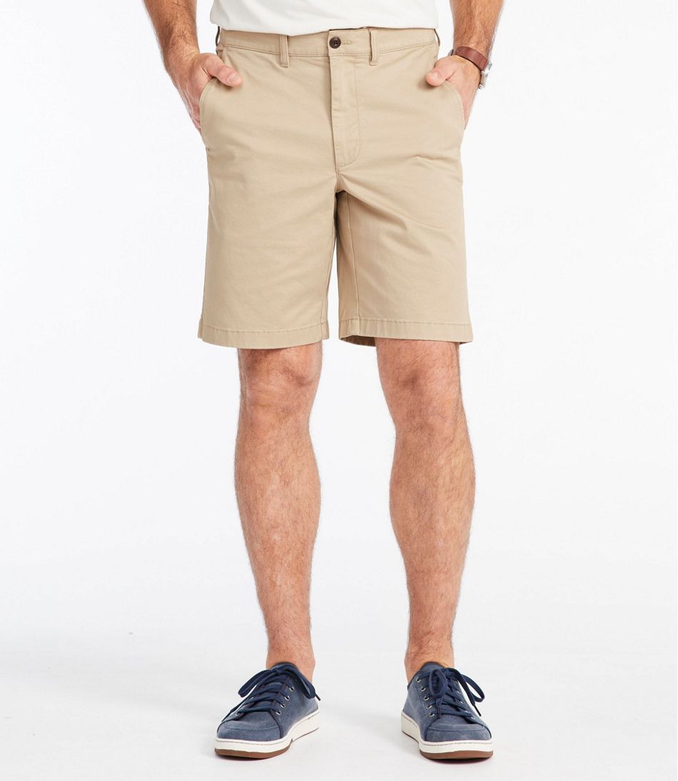 Men's Lakewashed® Stretch Khaki Shorts, 9" | L.L.Bean