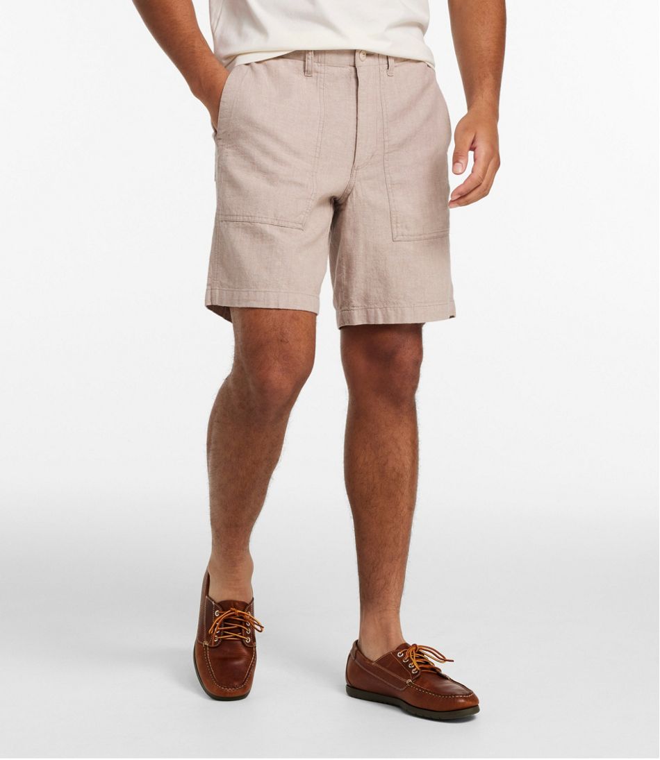 Men's Signature Herringbone Shorts, 8" | L.L.Bean