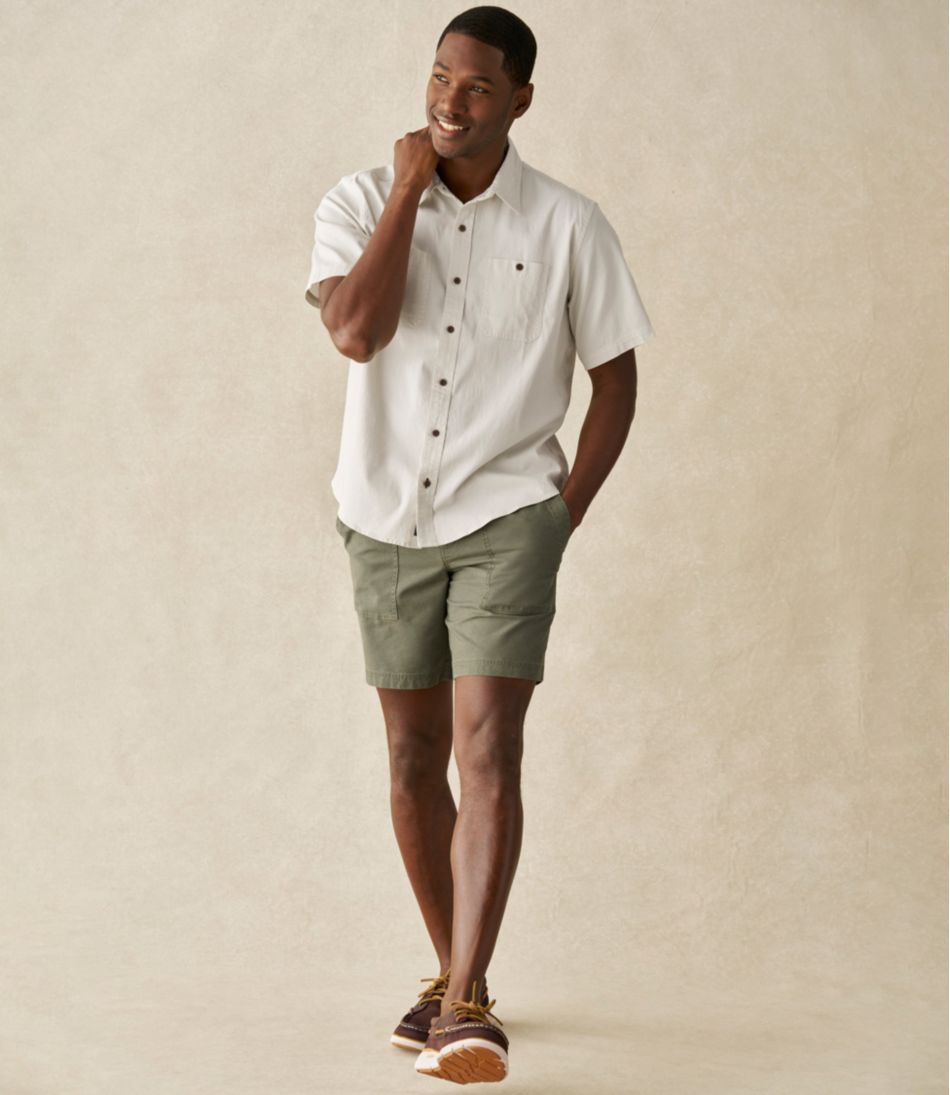 Men's Sunwashed Cotton Shorts, 8" | L.L.Bean