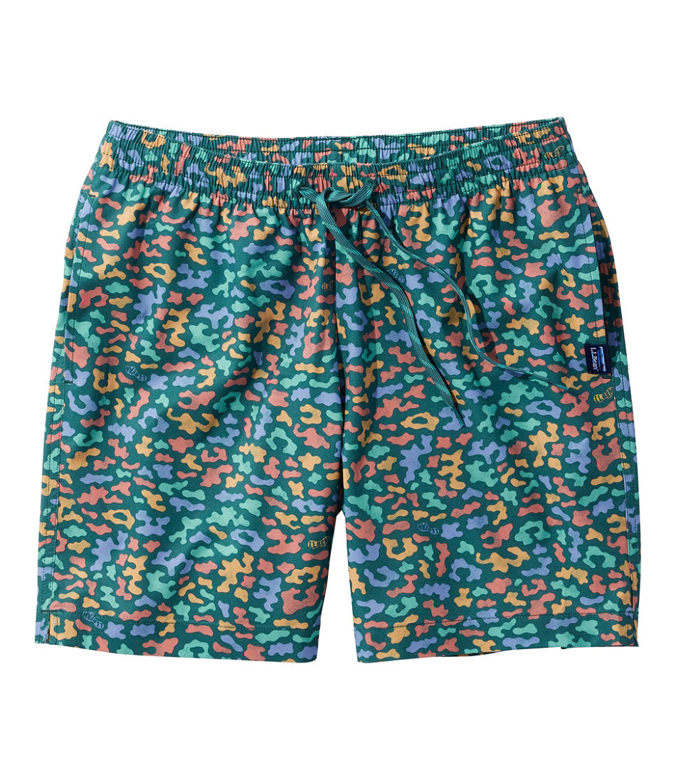 Shade Teal Puzzle Camo,Small