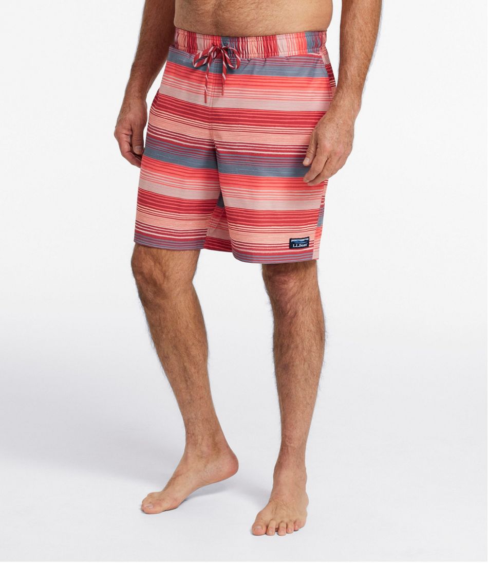 Men's Vacationland Stretch Swim Trunks, Print, 8" | L.L.Bean