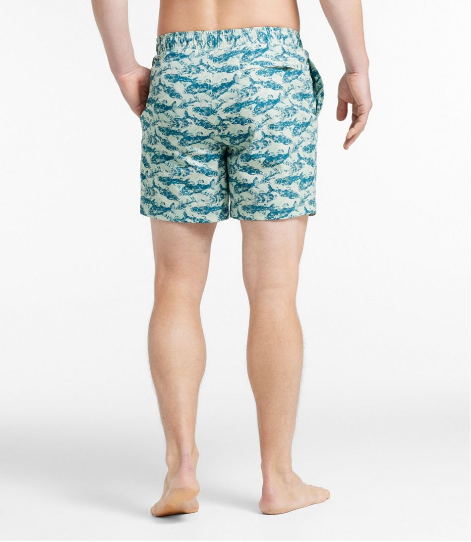 Men's Vacationland Stretch Swim Trunks, Print, 6" | L.L.Bean