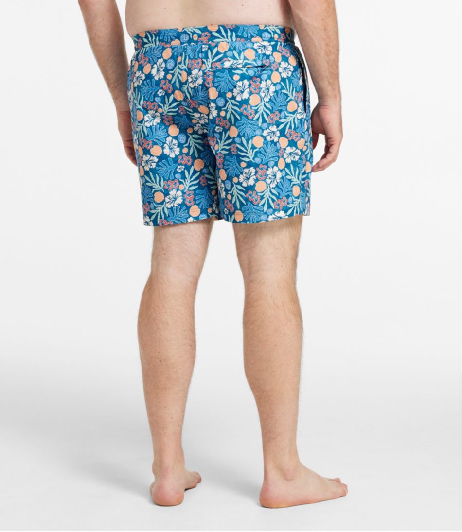 Men's Vacationland Stretch Swim Trunks, Print, 6" | L.L.Bean