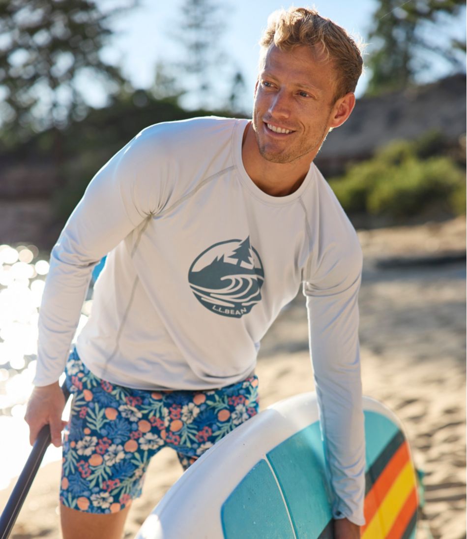 Men's Vacationland Stretch Swim Trunks, Print, 6" | L.L.Bean