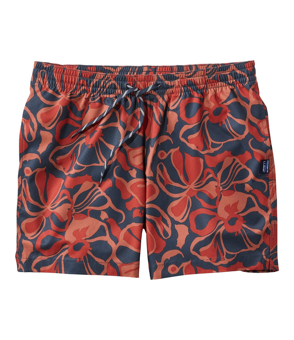 Carbon Navy Abstract Hibiscus,Small