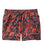 Carbon Navy Abstract Hibiscus