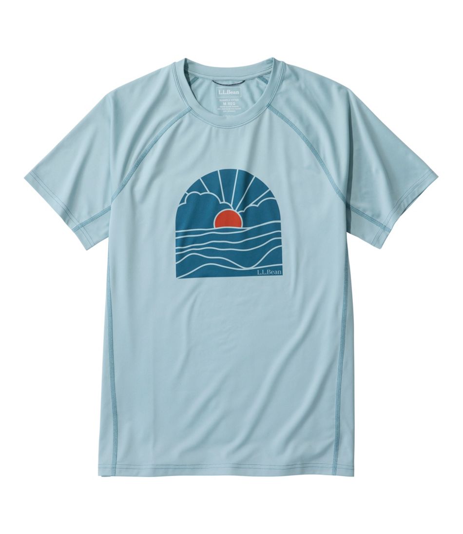 Men's Swift River Cooling Sun Shirt, Short-Sleeve Graphic | L.L.Bean