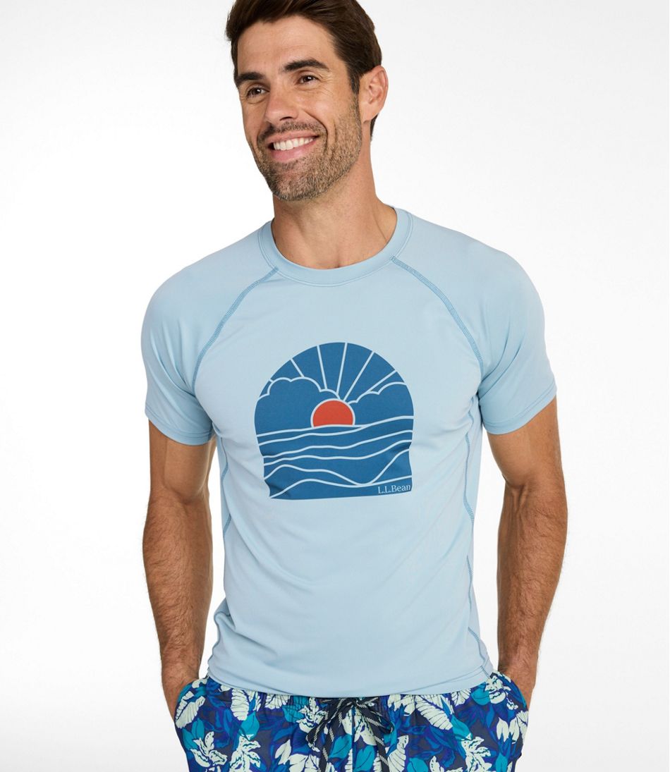 Men's Swift River Cooling Sun Shirt, Short-Sleeve Graphic | L.L.Bean