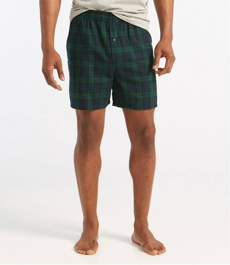 Men's Scotch Plaid Flannel Boxers | L.L.Bean