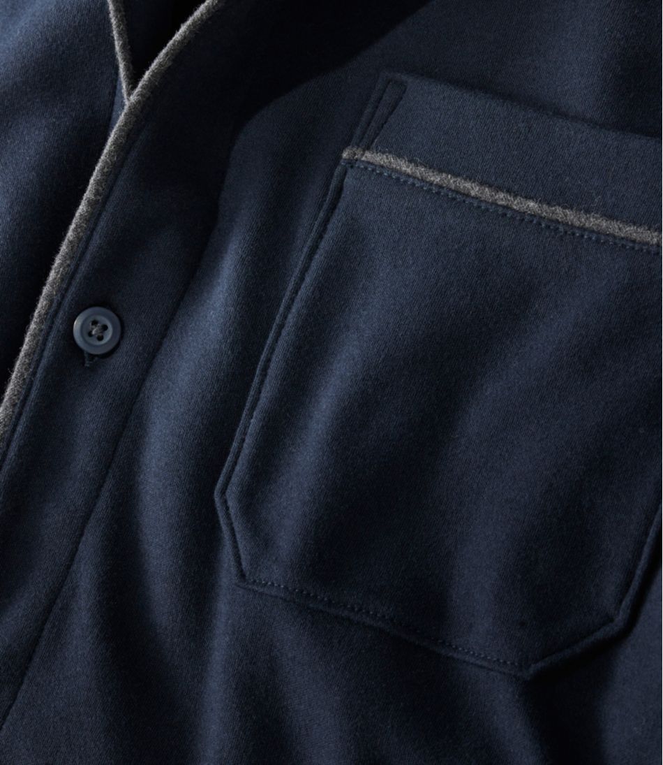 Men's Bean's Cotton Knit Pajamas, Button-Front PJ Set | L.L.Bean