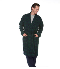 Men's Scotch Plaid Flannel Robe | L.L.Bean