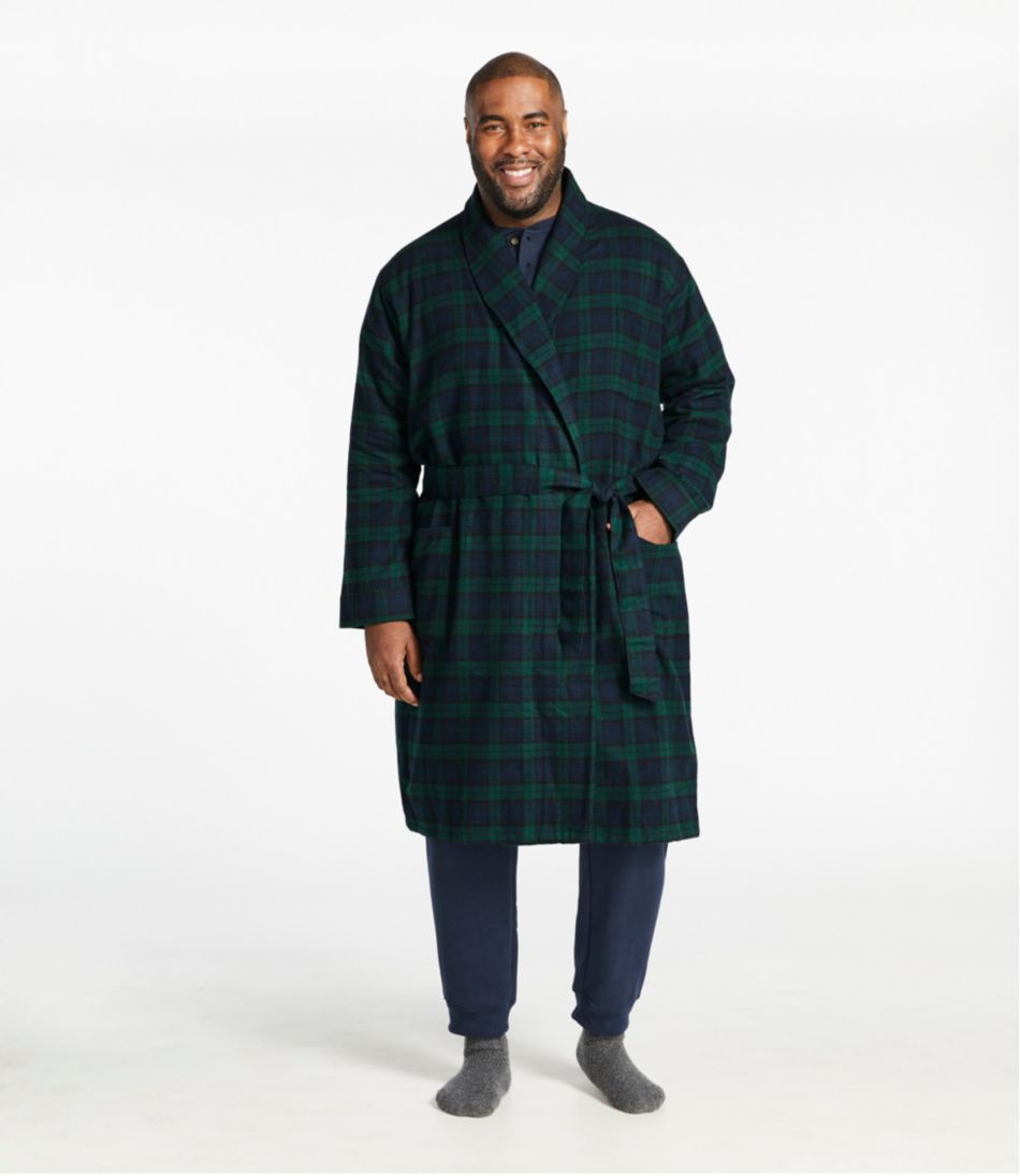 Men's Scotch Plaid Flannel Robe | L.L.Bean
