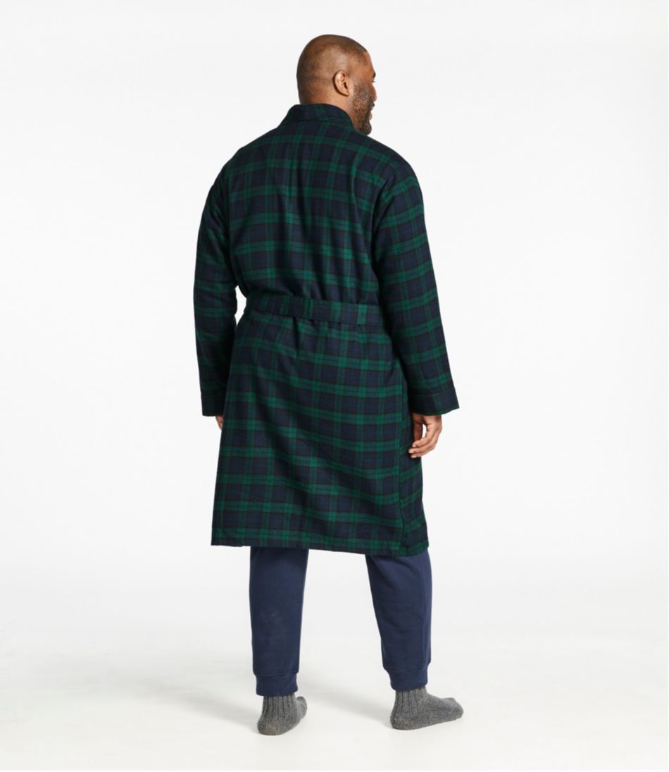 Men's Scotch Plaid Flannel Robe | L.L.Bean