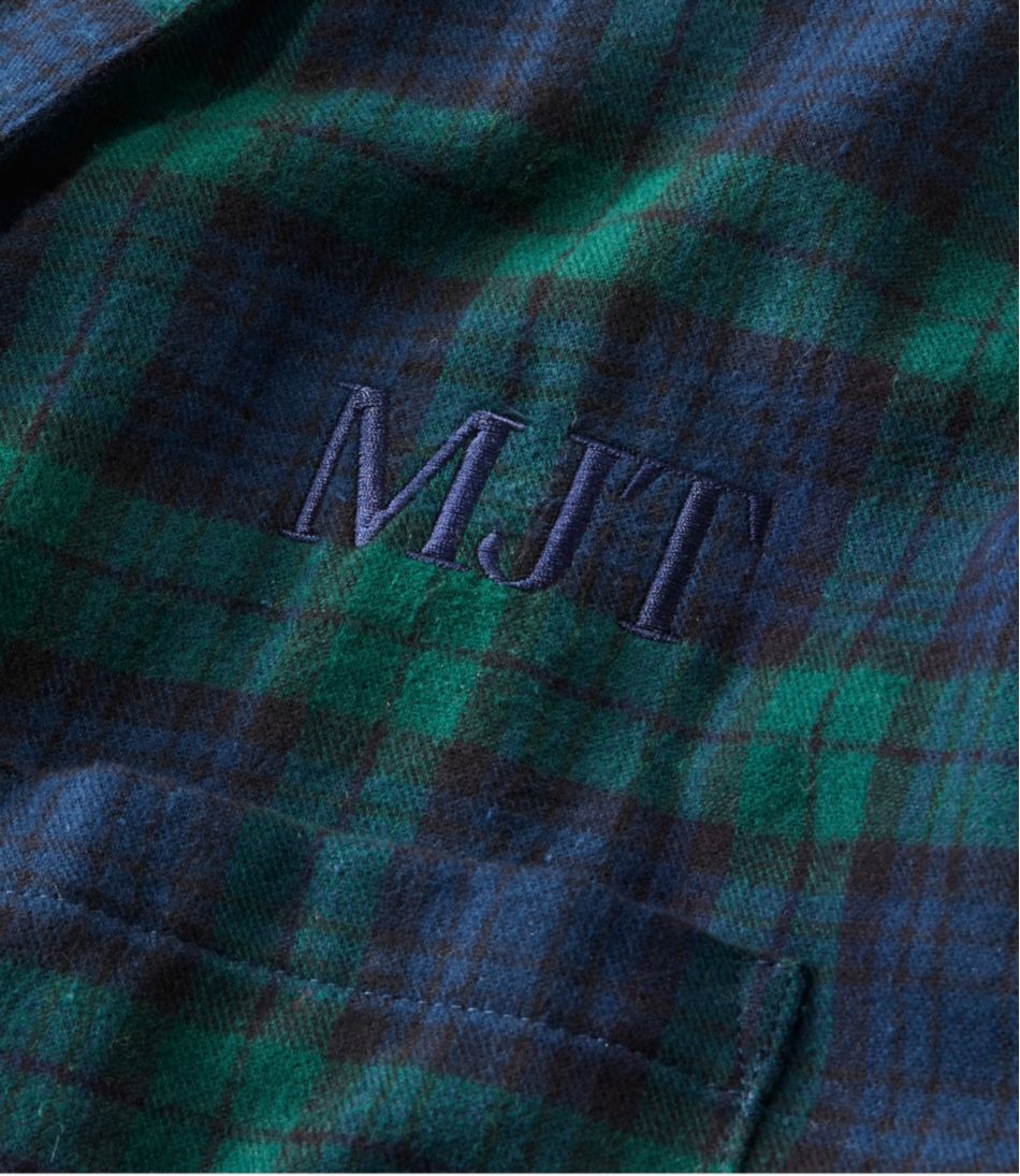Men's Scotch Plaid Flannel Robe | L.L.Bean
