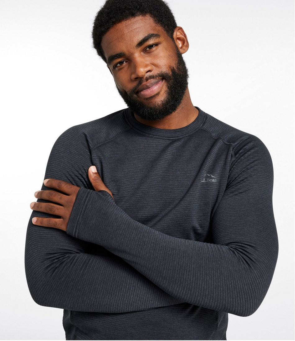 Men's Midweight Base Layer Crew Top | L.L.Bean
