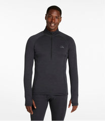 Men's Midweight Base Layer Crew Top, 1/4 Zip | L.L.Bean