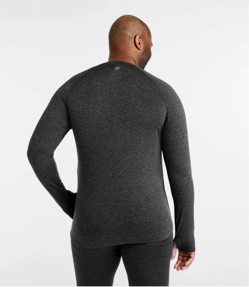 Men's Simple Soft Base Layer, Crew | L.L.Bean