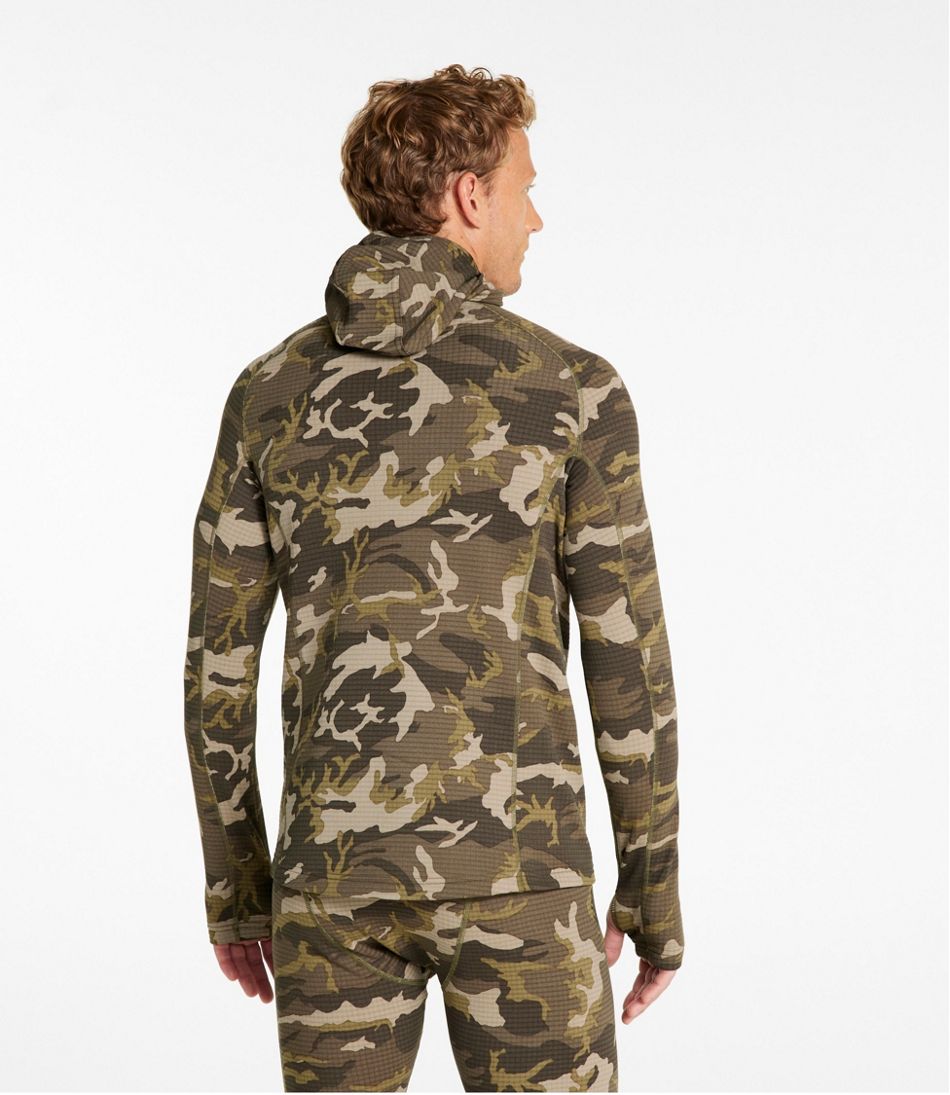 Men's Heavyweight Base Layer Hoodie, Print | L.L.Bean