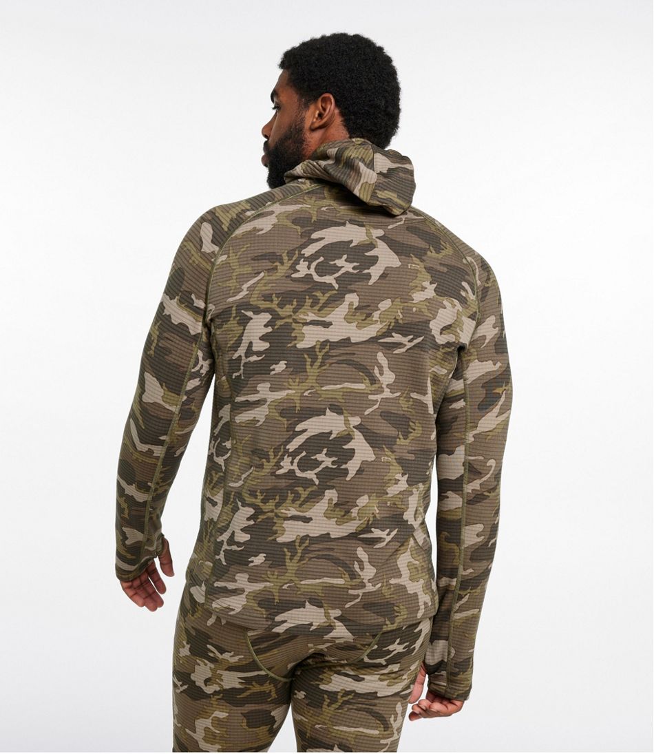 Men's Heavyweight Base Layer Hoodie, Print | L.L.Bean