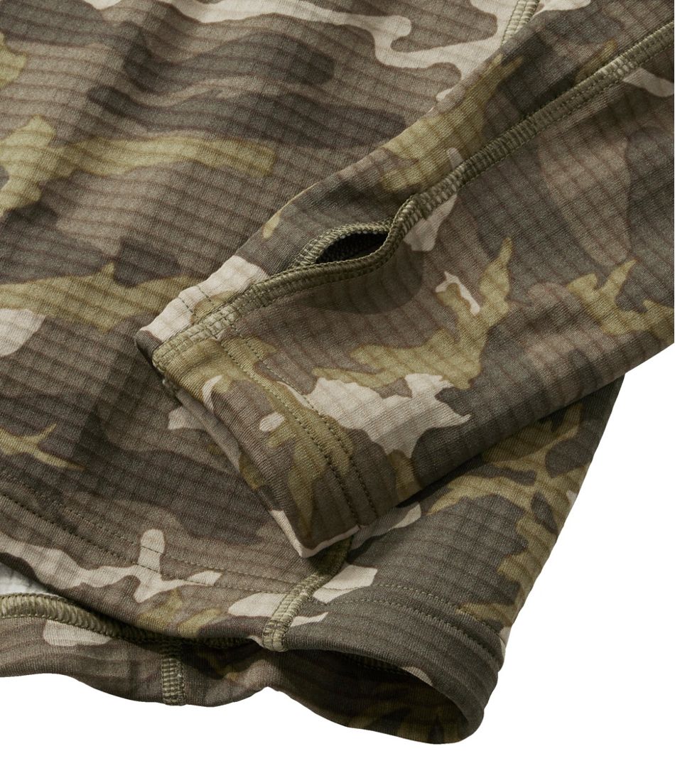 Men's Heavyweight Base Layer Hoodie, Print | L.L.Bean