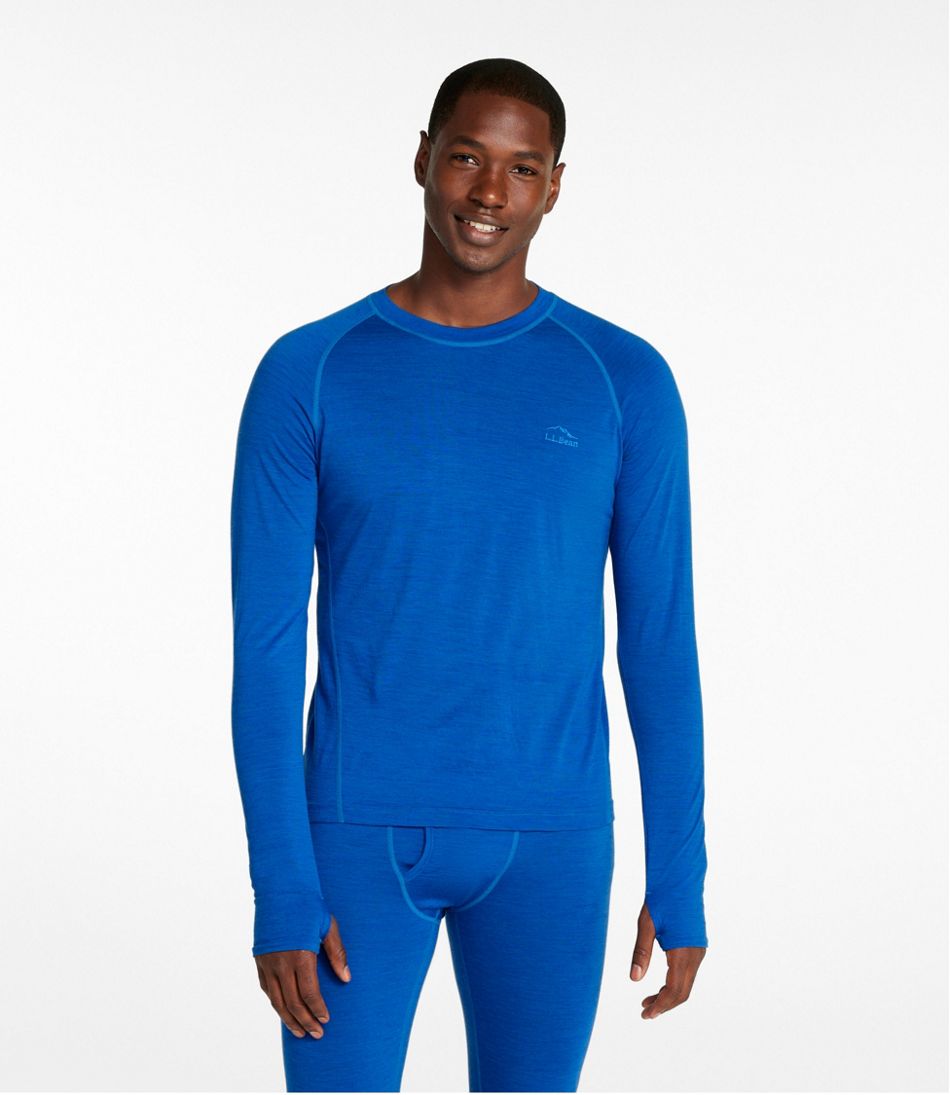 Men's Cresta Ultralight 150 Crew Top, Stripe | L.L.Bean