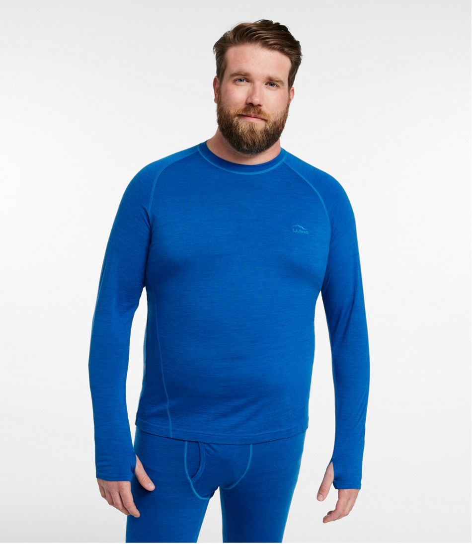 Men's Cresta Ultralight 150 Crew Top, Stripe | L.L.Bean