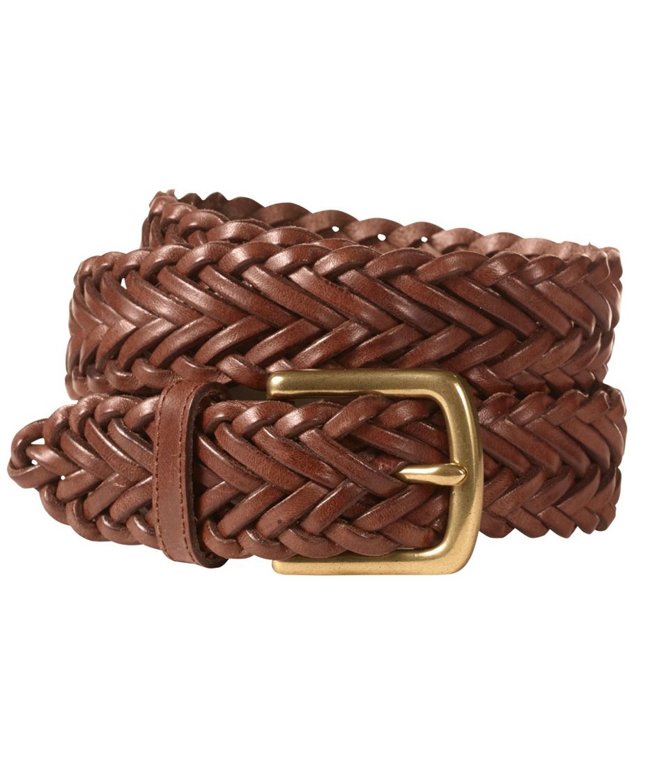 Men's Essential Braided Leather Belt | L.L.Bean