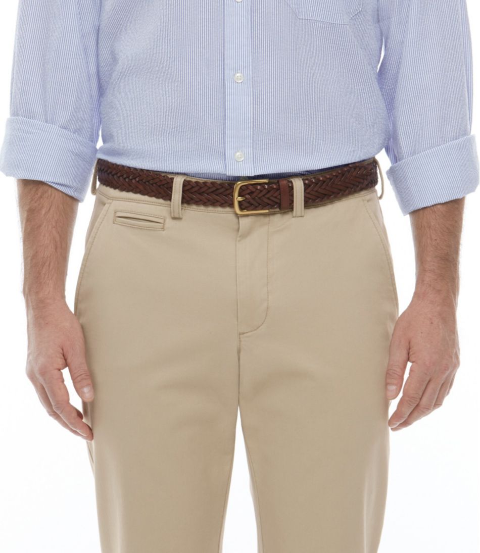 Men's Essential Braided Leather Belt | L.L.Bean