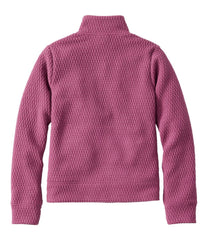 Kids' Ridgeknit Pullover, Glow-in-the-Dark Quarter-Zip | L.L.Bean