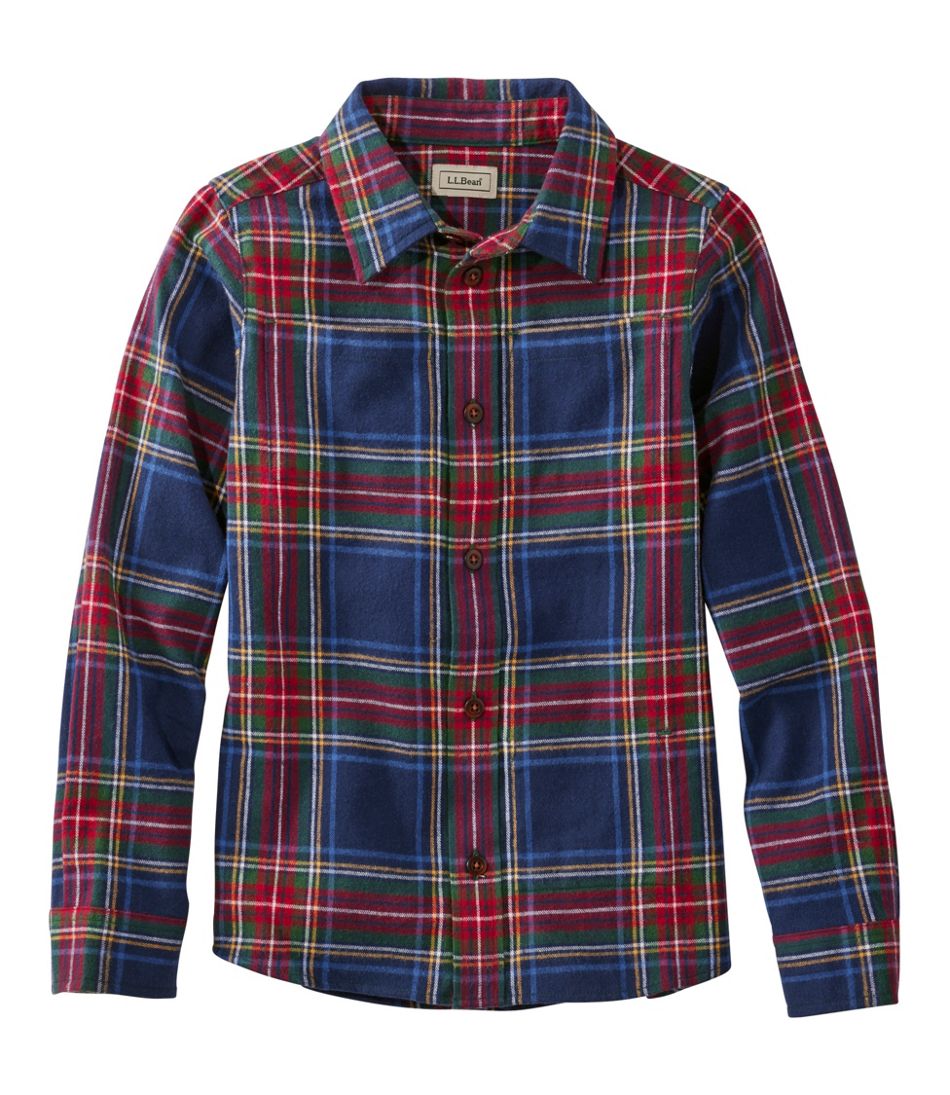 Kids' Scotch Plaid Flannel Shirt | L.L.Bean