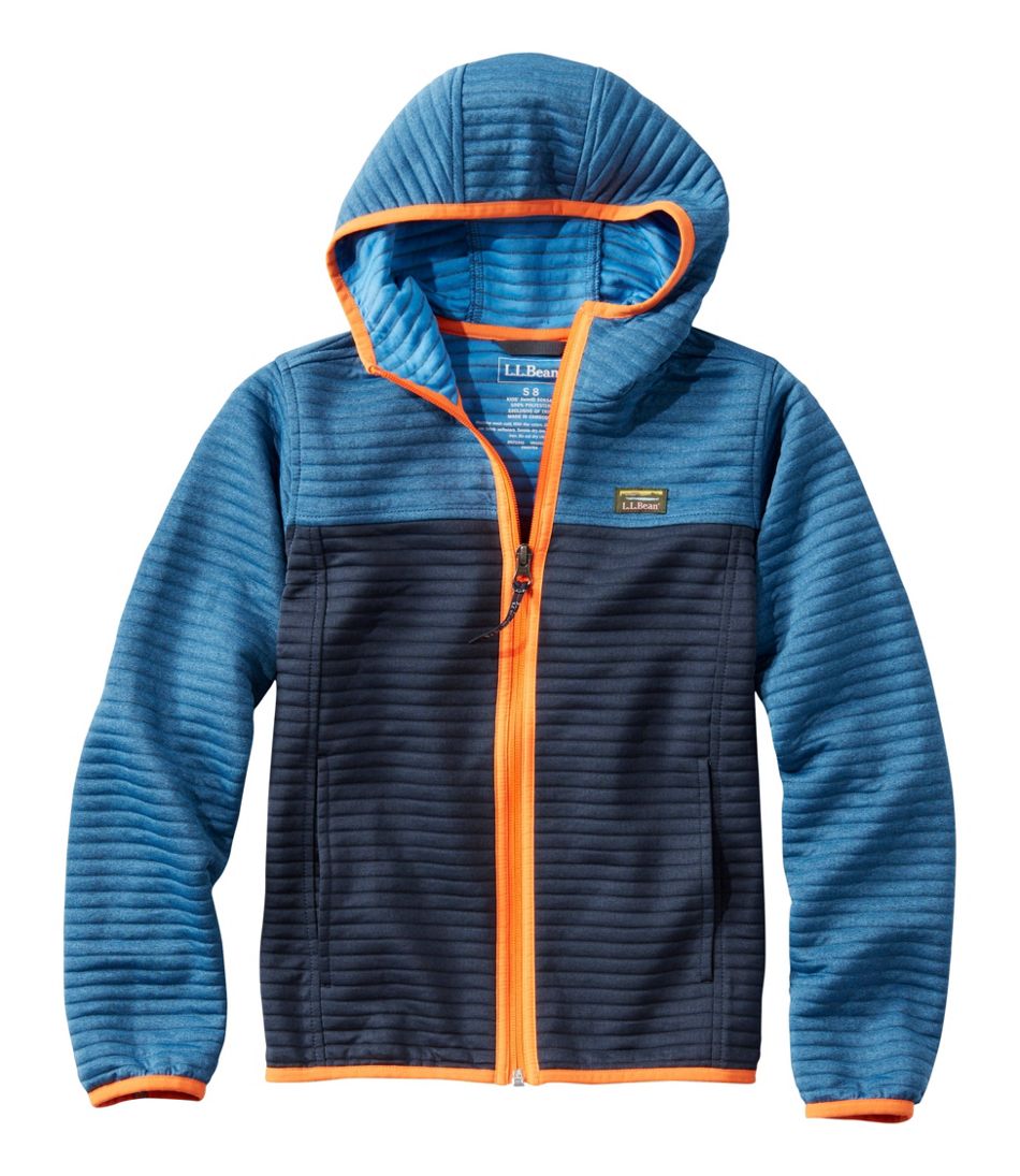Kids' Airlight Full-Zip Hoodie, Colorblock | L.L.Bean