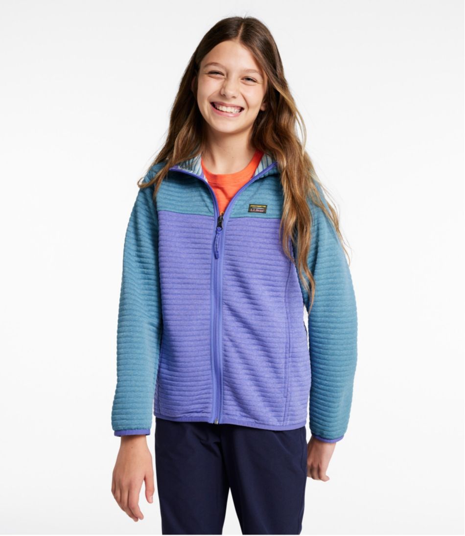 Kids' Airlight Full-Zip Hoodie, Colorblock | L.L.Bean
