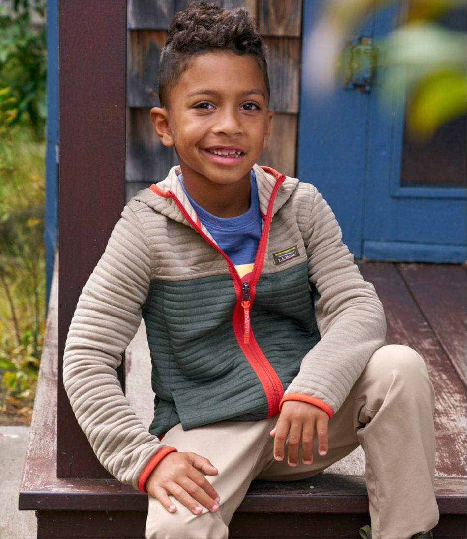 Kids' Airlight Full-Zip Hoodie, Colorblock | L.L.Bean
