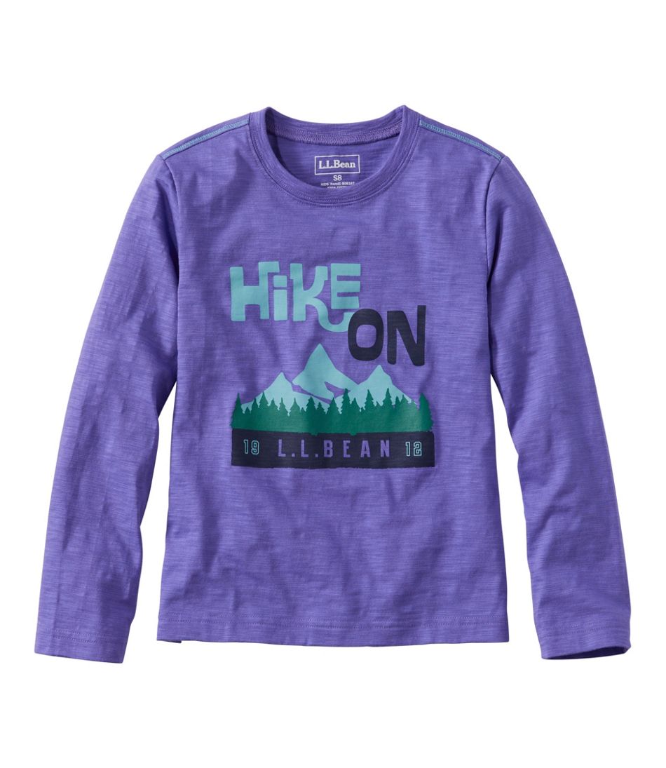 Kids' Graphic Tee, Long-Sleeve Glow-in-the-Dark | L.L.Bean