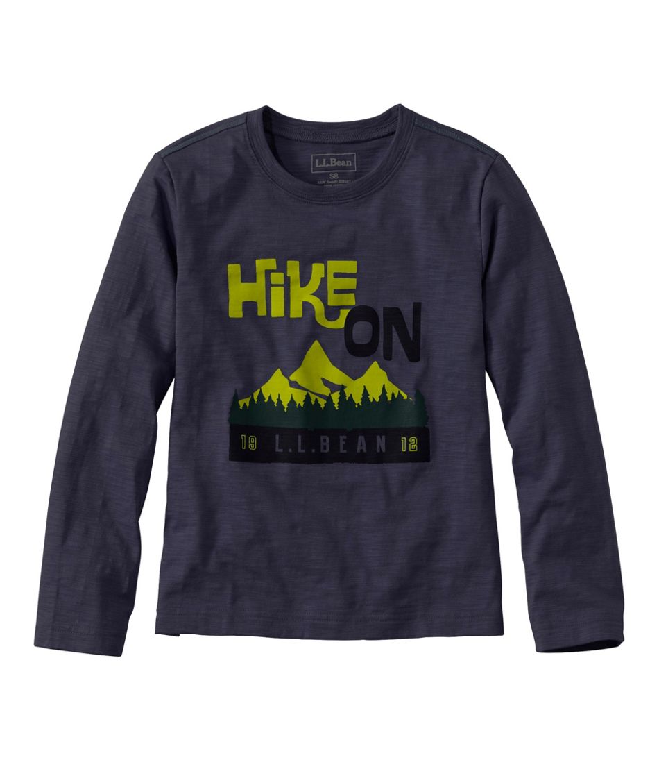 Kids' Graphic Tee, Long-Sleeve Glow-in-the-Dark | L.L.Bean