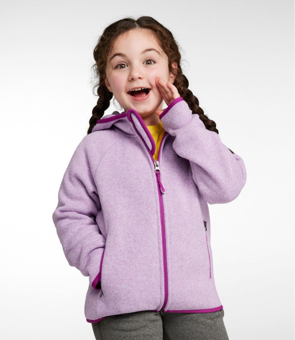Kids' Sweater Fleece, Hooded | L.L.Bean
