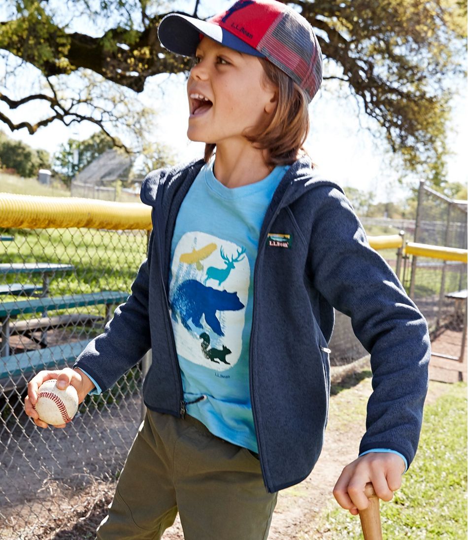 Kids' Sweater Fleece, Hooded | L.L.Bean