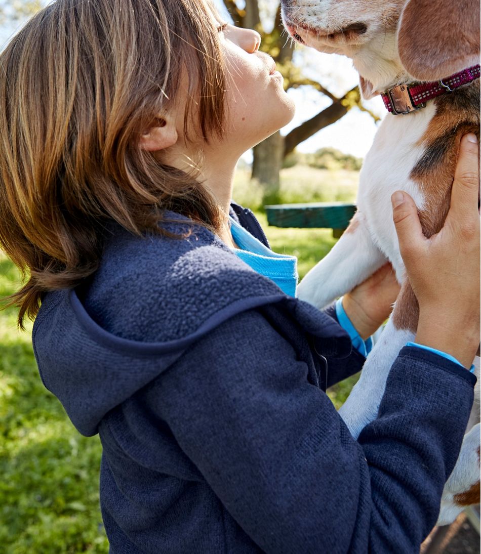 Kids' Sweater Fleece, Hooded | L.L.Bean
