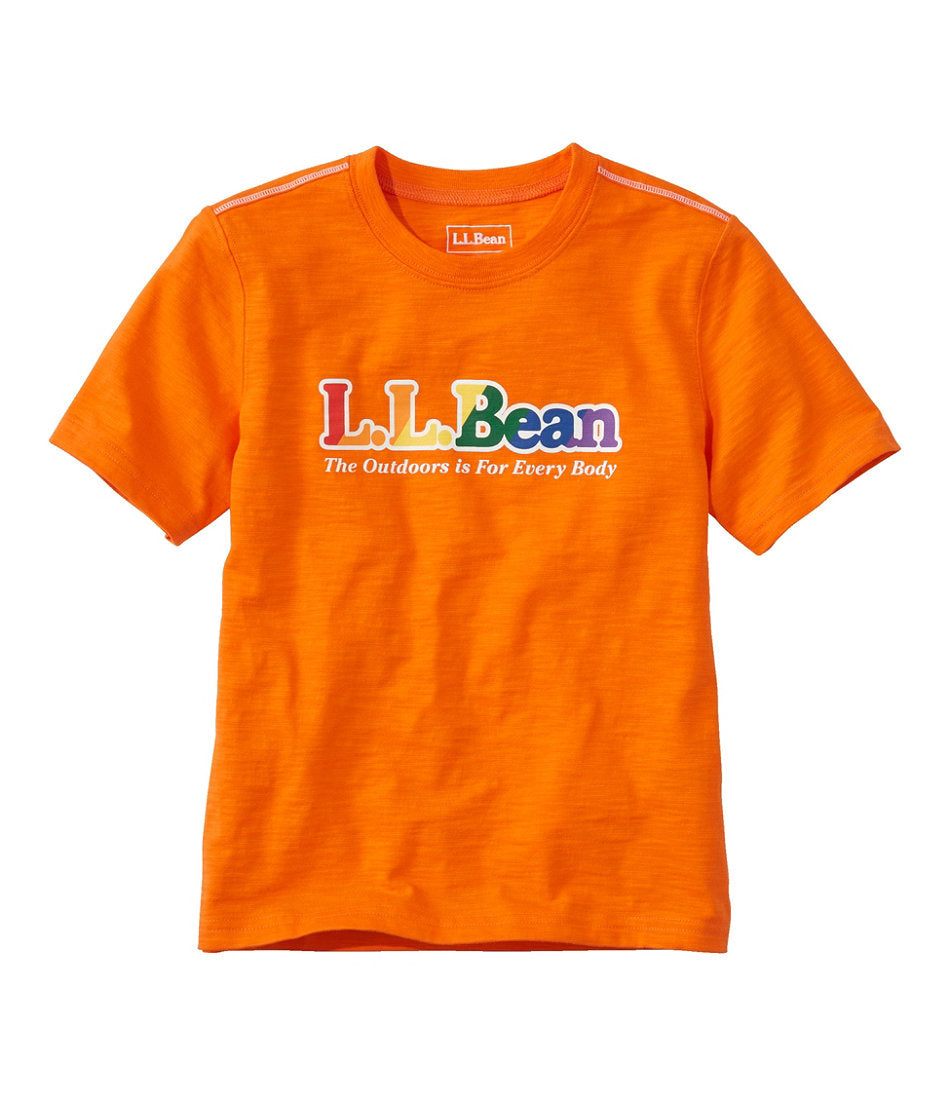 Vibrant Orange L.L.Bean Rainbow Logo,Small 8