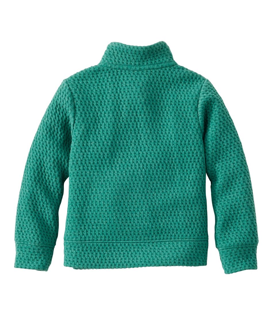 Toddlers' Ridgeknit Pullover, Glow-in-the-Dark Quarter-Zip | L.L.Bean