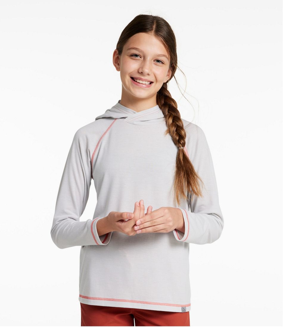 Kids' Everyday SunSmart® Hooded Tee, Long-Sleeve | L.L.Bean