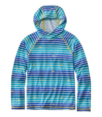Kids' Everyday SunSmart® Hooded Tee, Long-Sleeve Stripe | L.L.Bean