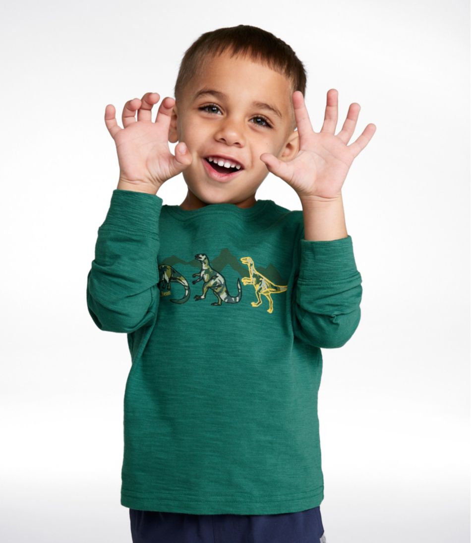 Infants' and Toddlers' Graphic Tee, Long-Sleeve Glow-in-the-Dark | L.L.Bean