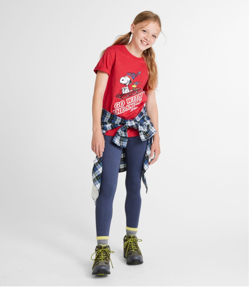 Kids' x Peanuts Short-Sleeve Tee | L.L.Bean