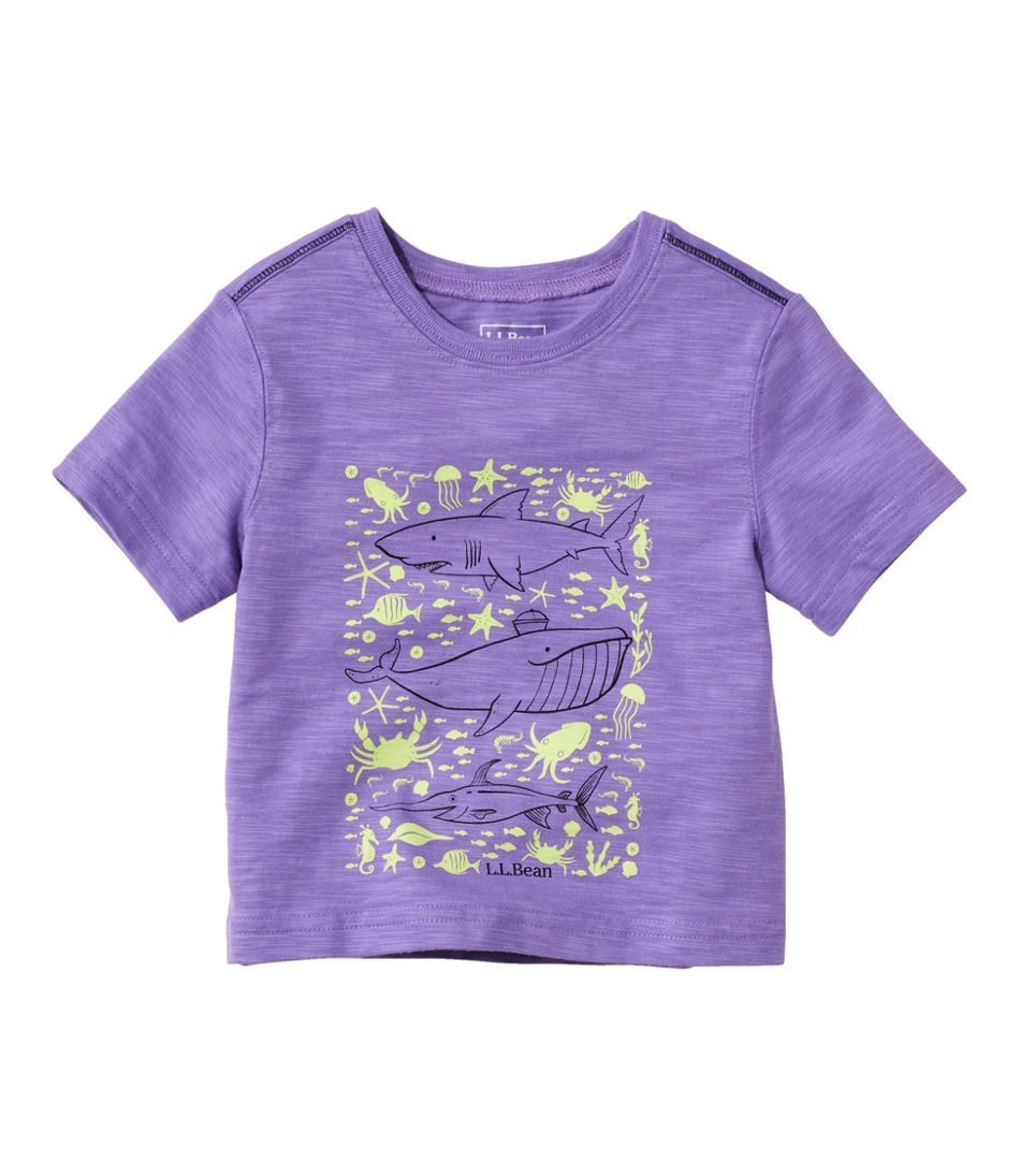 Toddlers' Graphic Tee, Short-Sleeve Glow-In-The-Dark | L.L.Bean
