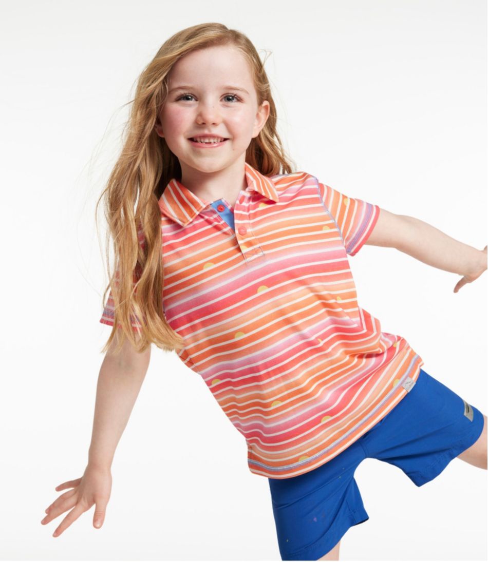 Kids' Everyday SunSmart® Polo, Print | L.L.Bean