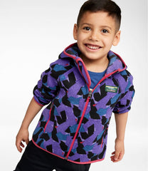 Kids' Sweater Fleece, Hooded Print | L.L.Bean