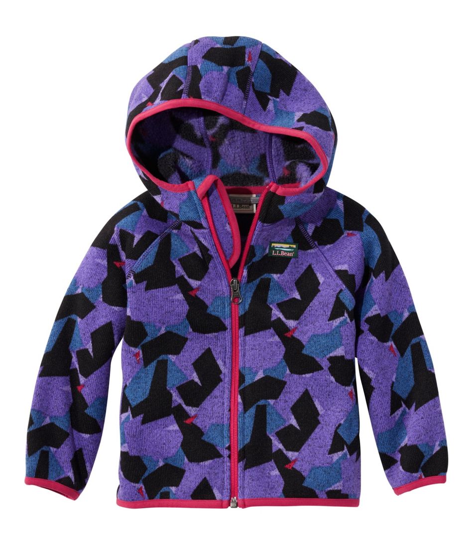 Infants' and Toddlers' Sweater Fleece, Full-Zip Print | L.L.Bean