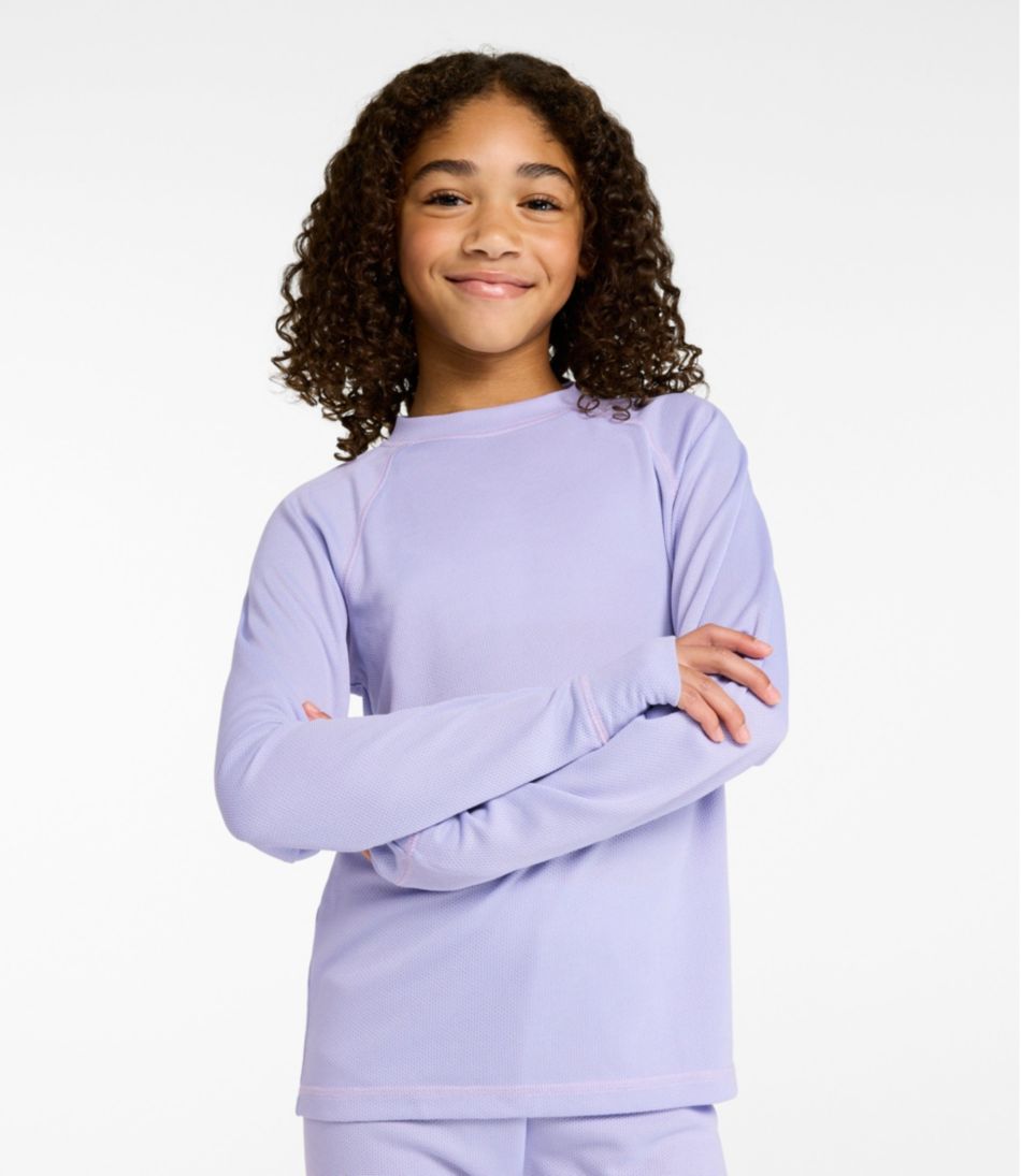 Kids' Wicked Warm Midweight Long Underwear, Top | L.L.Bean