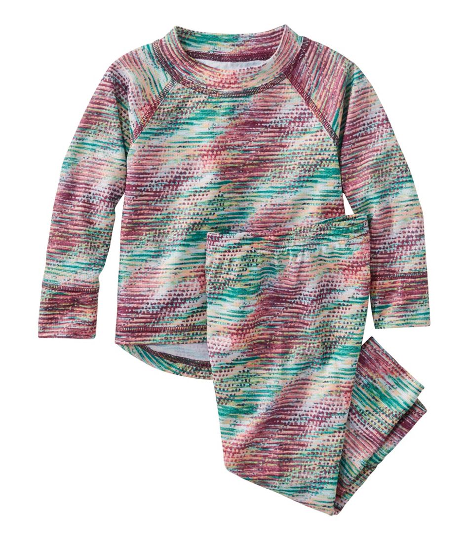Toddlers' Wicked Warm Midweight Underwear Set, Print | L.L.Bean
